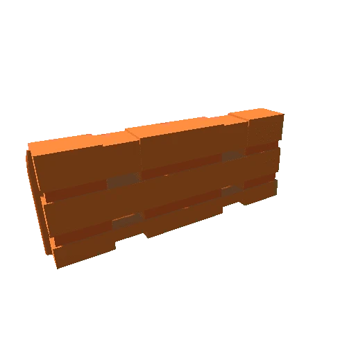 Plastic Barrier Orange